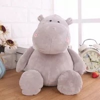 Peluche de hipopótamo para niños