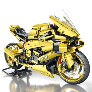 Yamaha R6 dorada Lego Technic