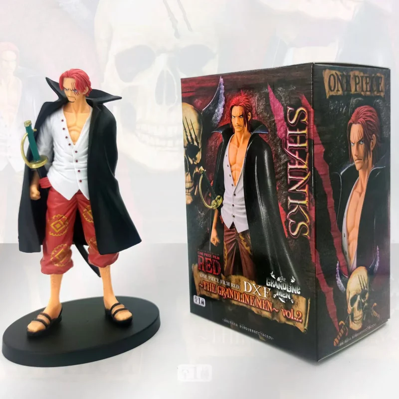 One Piece Shanks el Rojo 20cm figura de acción