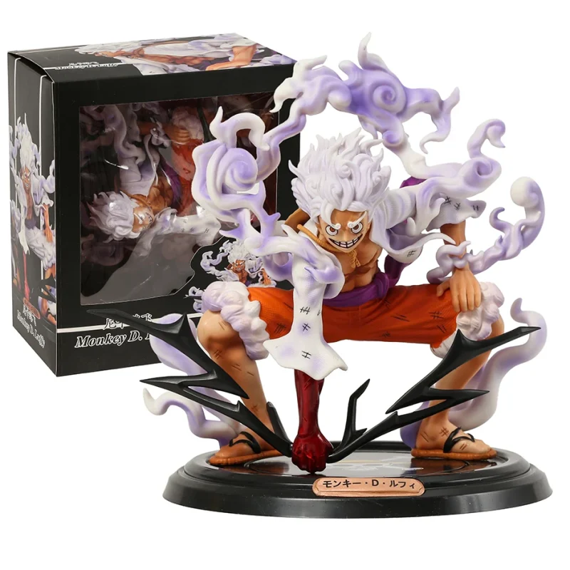 Figura de Luffy Gear 5 de 20 cm