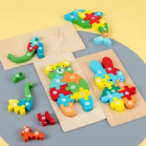 Juguetes educativos - Puzzle Montessori 2 años