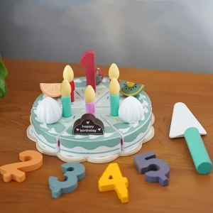 planetadejuguetes.es Juguetes para niñas tarta de madera para cumpleaños