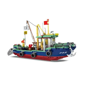 Ladrillos de construcción Barcos de pesca