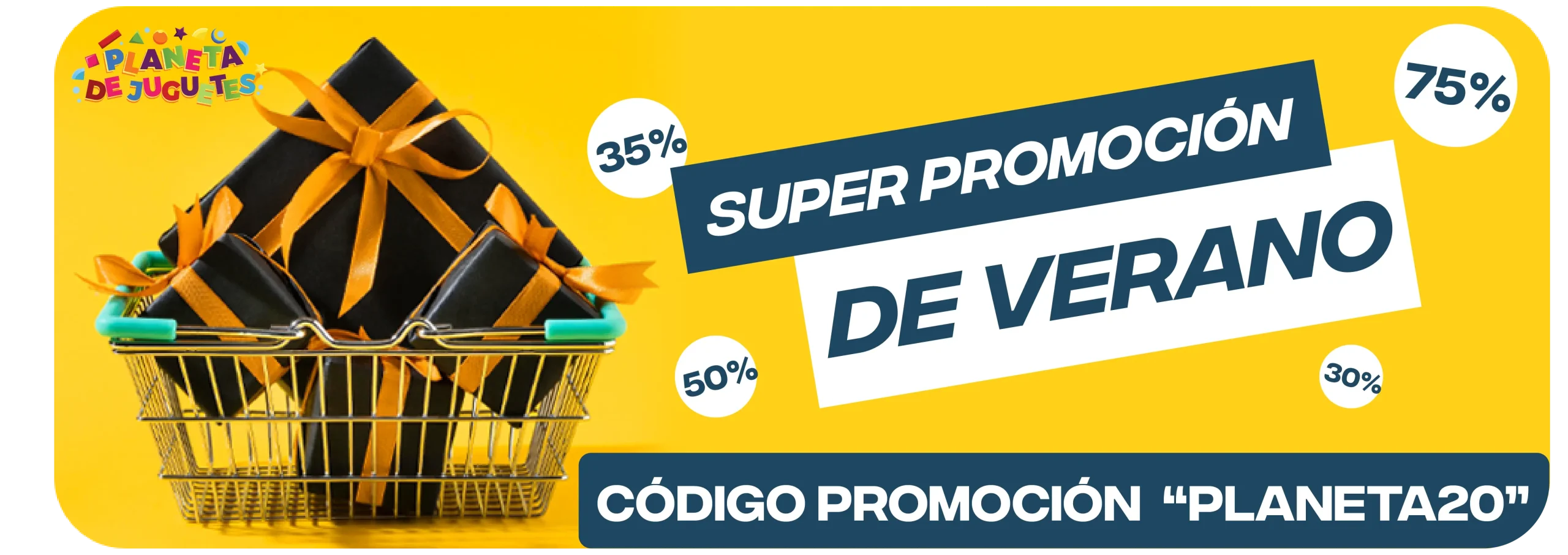 SUPER PROMOCIÓN DE VERANO EN PLANETA DE JUGUETES ESPAÑA - HASTA UN 75% DE DESCUENTO