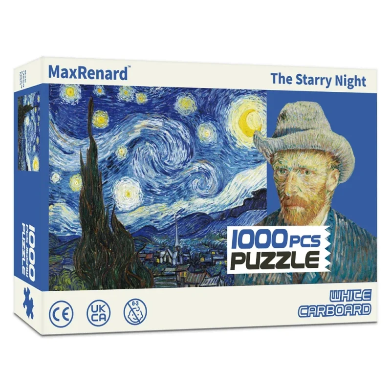 Puzzle 1000 piezas La noche estrellada de Van Gogh