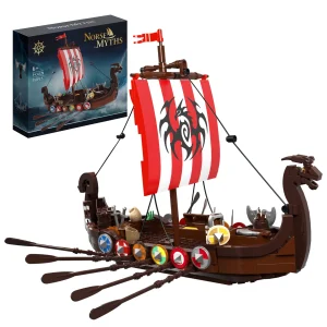 Lego Technic Dragon Bateau Vikingo Longship